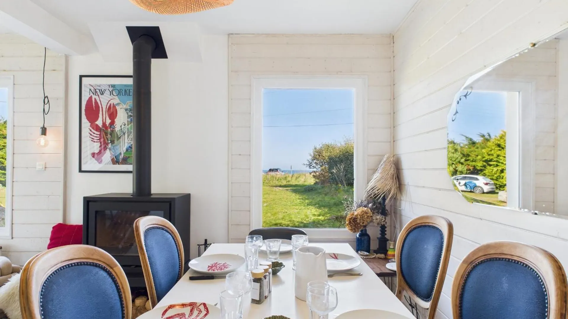 Ty Gwen Mar - Maison Les Pieds Dans L'Eau Pour 6 Plouguerneau Holiday home